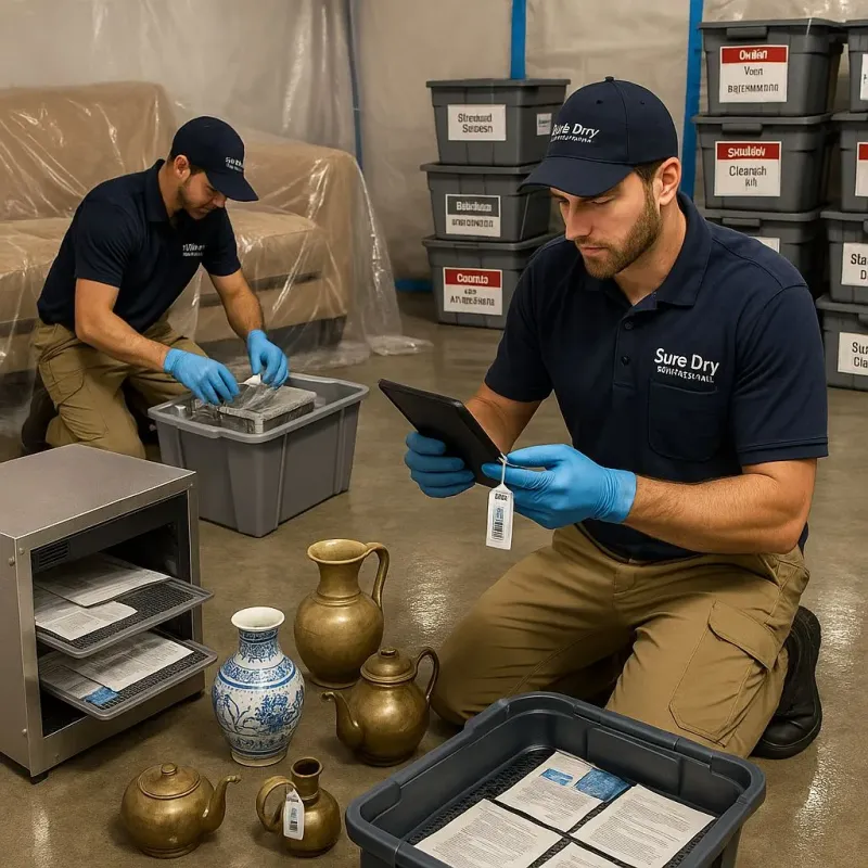 Content Protection and Restoration process in Columbus, WI
